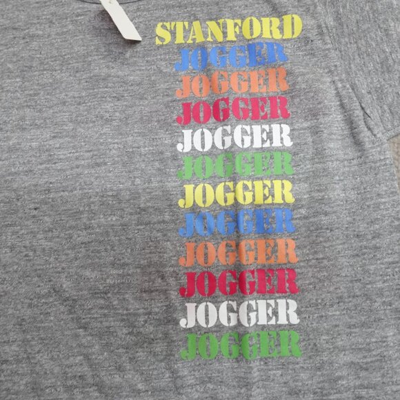 Vintage Stanford Shirt Small Gray Heather Velva Sheen Old Stock NEW - Picture 2 of 8